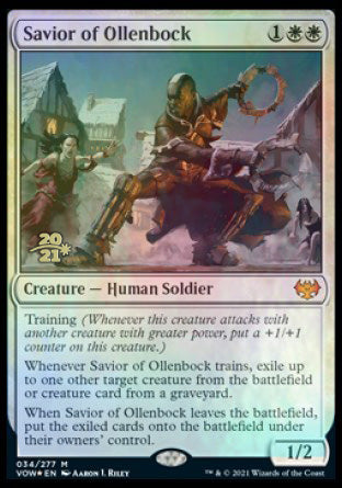 Savior of Ollenbock [Innistrad: Crimson Vow Prerelease Promos] | Odin's Place