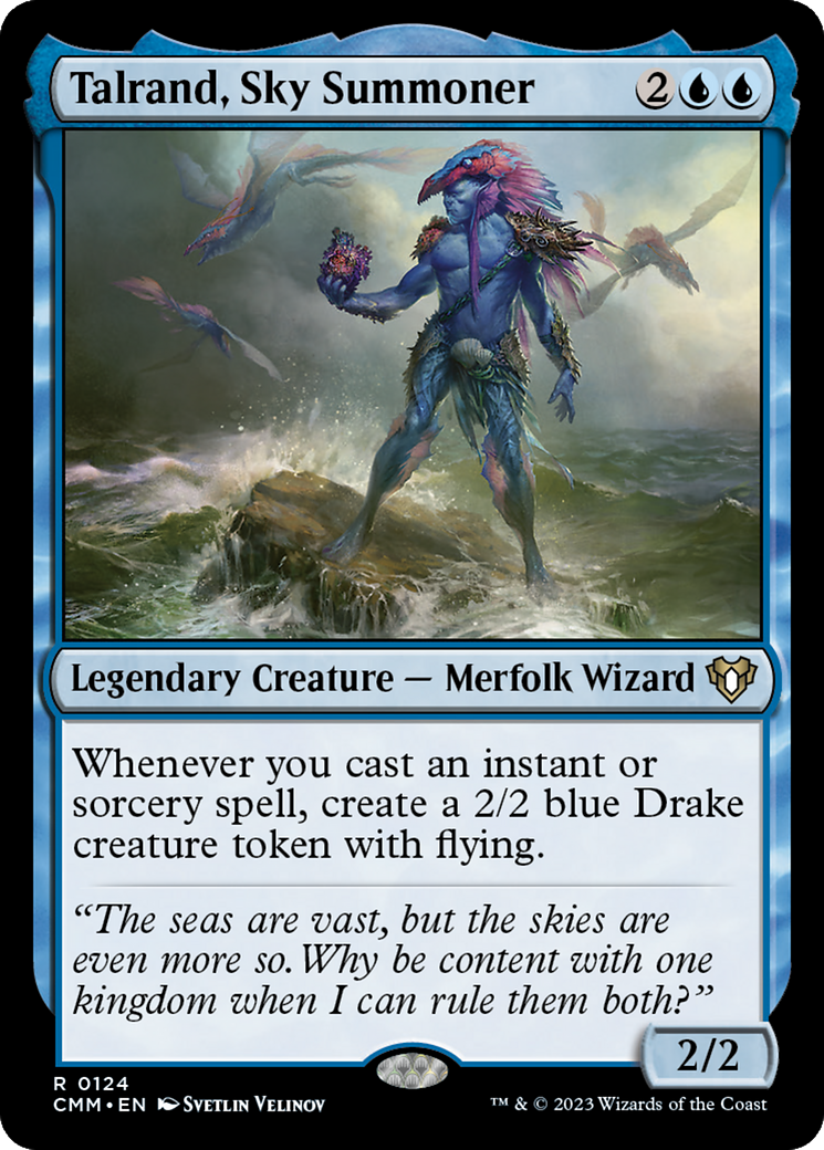 Talrand, Sky Summoner [Commander Masters] | Odin's Place