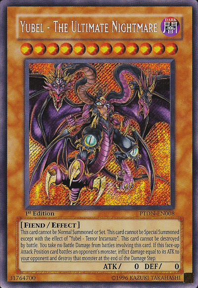 Yubel - The Ultimate Nightmare [PTDN-EN008] Secret Rare | Odin's Place