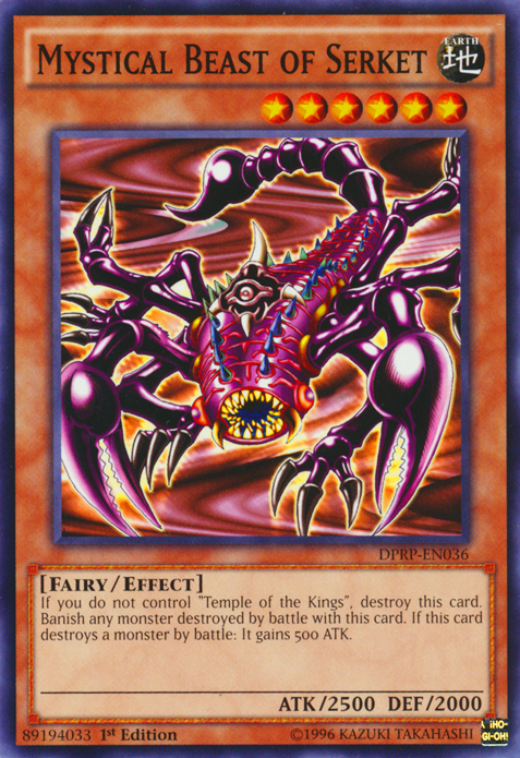 Mystical Beast of Serket [DPRP-EN036] Common | Odin's Place