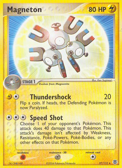 Magneton (27/112) [EX: FireRed & LeafGreen] | Odin's Place