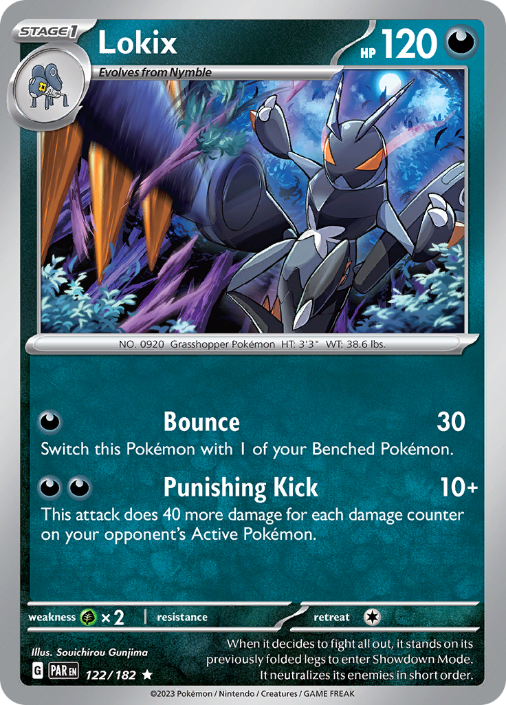 Lokix (122/182) [Scarlet & Violet: Paradox Rift] | Odin's Place