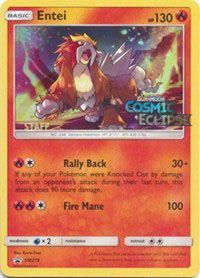 Entei (SM219) (Staff Prerelease Promo) [Sun & Moon: Black Star Promos] | Odin's Place