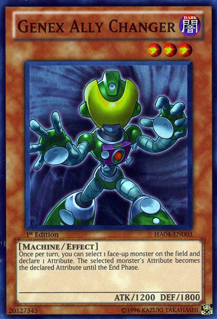 Genex Ally Changer [HA04-EN003] Super Rare | Odin's Place
