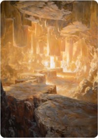 Pillarverge Pathway Art Card [Zendikar Rising Art Series] | Odin's Place