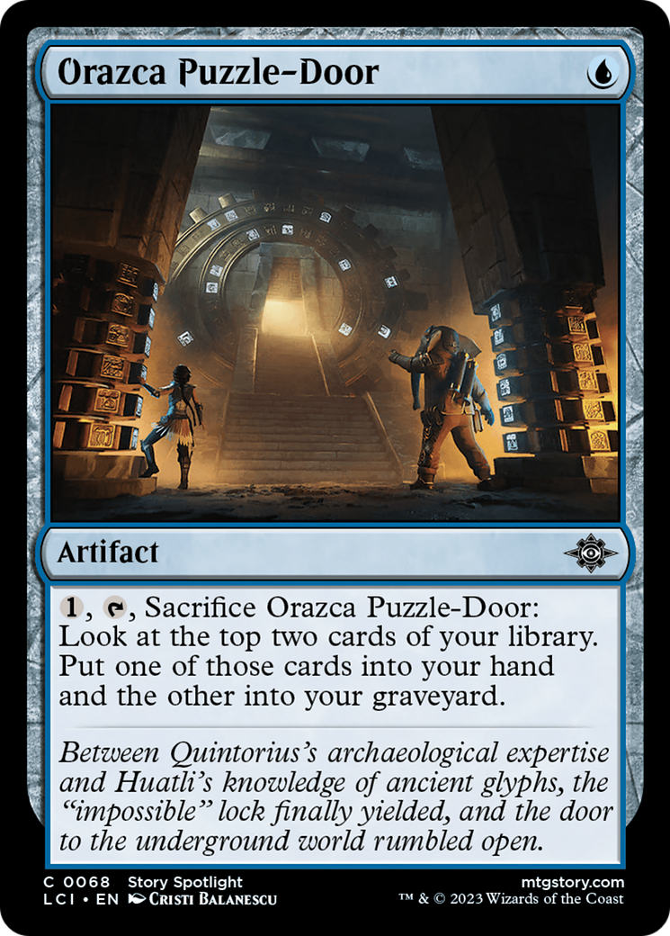 Orazca Puzzle-Door [The Lost Caverns of Ixalan] | Odin's Place