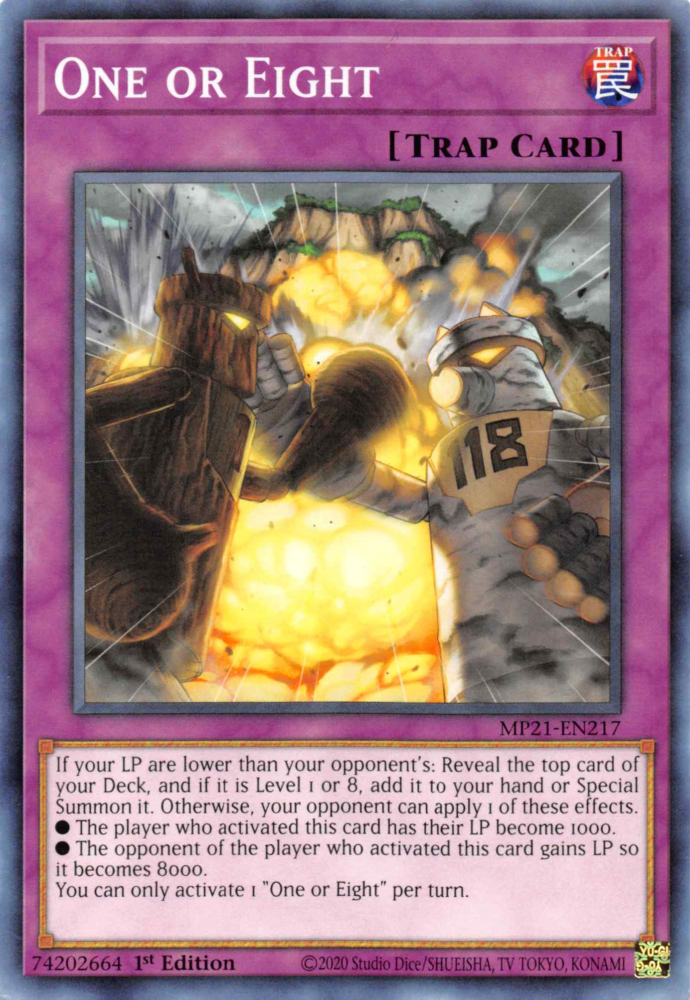 One or Eight [MP21-EN217] Common | Odin's Place