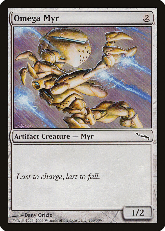 Omega Myr (223) [Mirrodin] | Odin's Place