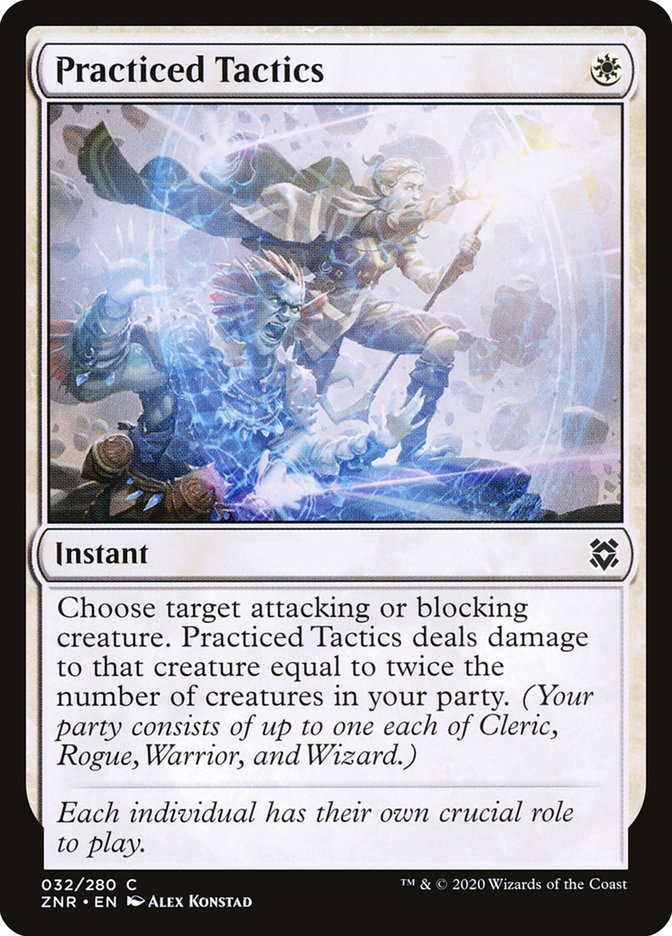 Practiced Tactics [Zendikar Rising] | Odin's Place