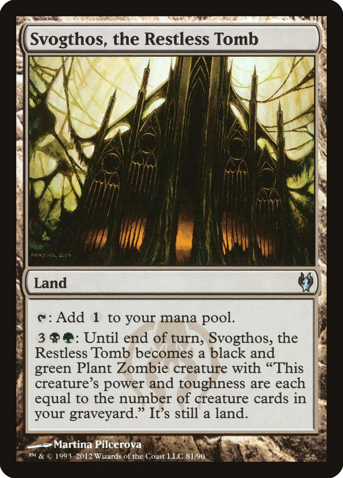 Svogthos, the Restless Tomb (81) [Duel Decks: Izzet vs. Golgari] | Odin's Place