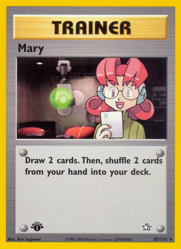 Mary (87/111) [Neo Genesis 1st Edition] | Odin's Place