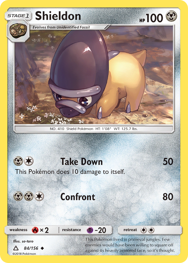Shieldon (84/156) [Sun & Moon: Ultra Prism] | Odin's Place