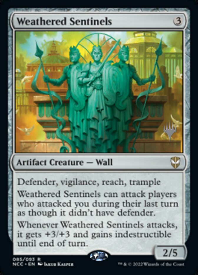 Weathered Sentinels (Promo Pack) [Streets of New Capenna Commander Promos] | Odin's Place