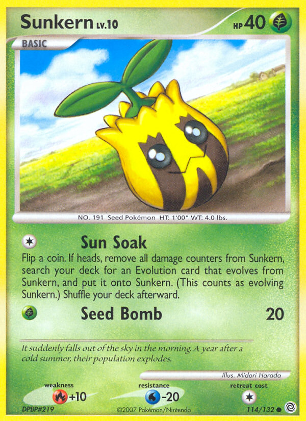 Sunkern (114/132) [Diamond & Pearl: Secret Wonders] | Odin's Place