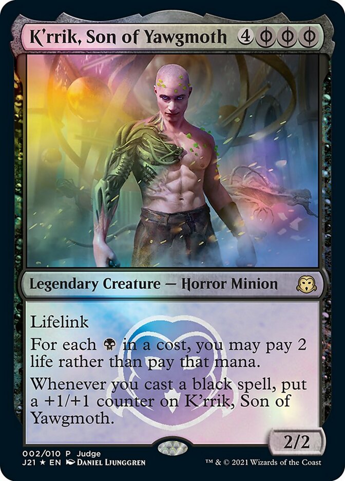 K'rrik, Son of Yawgmoth [Judge Gift Cards 2021] | Odin's Place