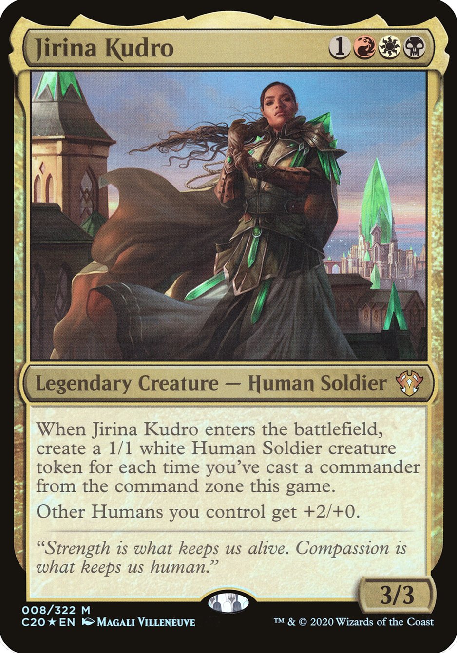 Jirina Kudro (Oversized) [Commander 2020 Oversized] | Odin's Place