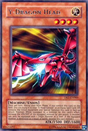 Y-Dragon Head [DR1-EN060] Rare | Odin's Place