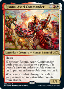 Risona, Asari Commander [Kamigawa: Neon Dynasty] | Odin's Place