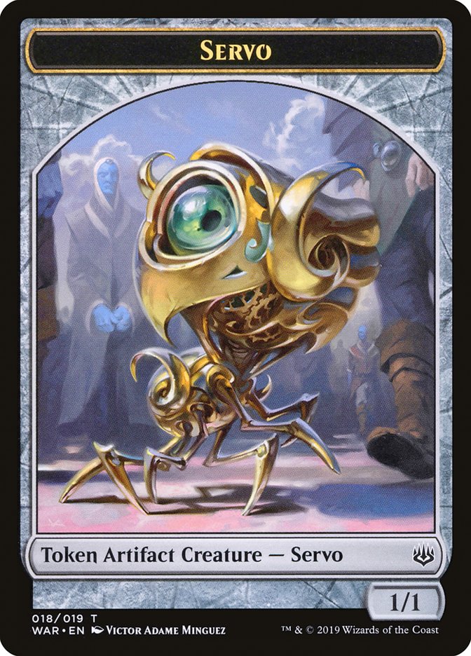Servo Token (18) [War of the Spark Tokens] | Odin's Place