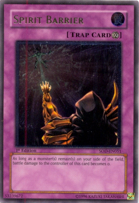 Spirit Barrier [SOD-EN051] Ultimate Rare | Odin's Place