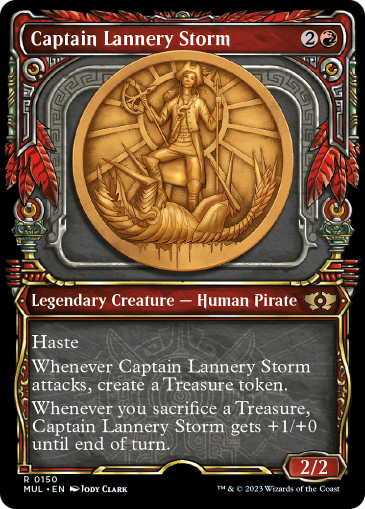 Captain Lannery Storm (Halo Foil) [Multiverse Legends] | Odin's Place