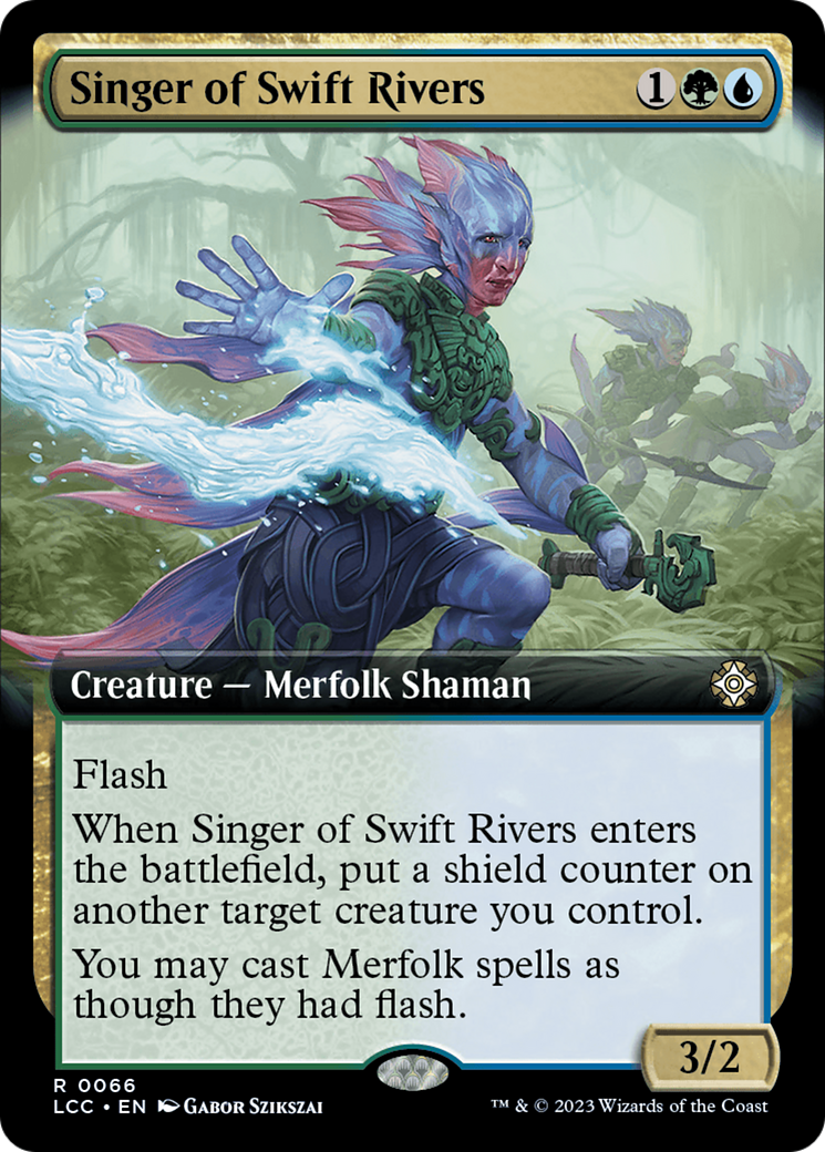 Singer of Swift Rivers (Extended Art) [The Lost Caverns of Ixalan Commander] | Odin's Place