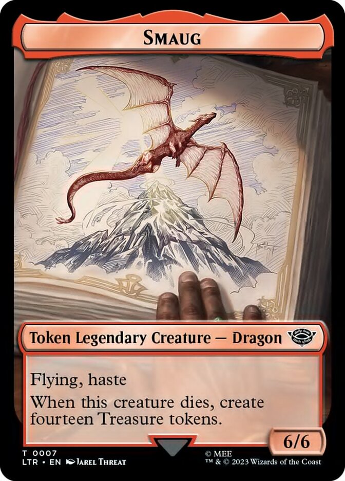Smaug Token [The Lord of the Rings: Tales of Middle-Earth Tokens] | Odin's Place