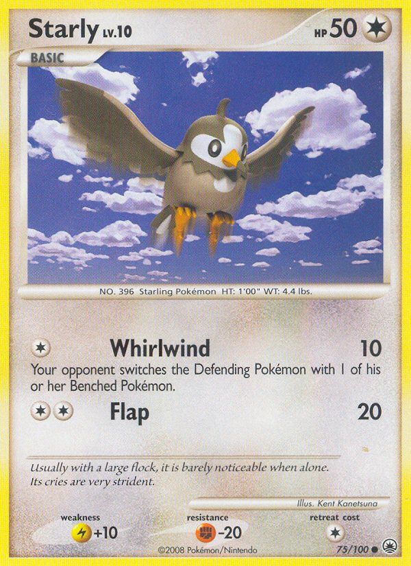 Starly (75/100) [Diamond & Pearl: Majestic Dawn] | Odin's Place