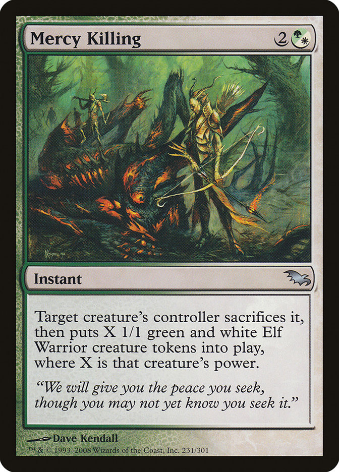 Mercy Killing (231) [Shadowmoor] | Odin's Place