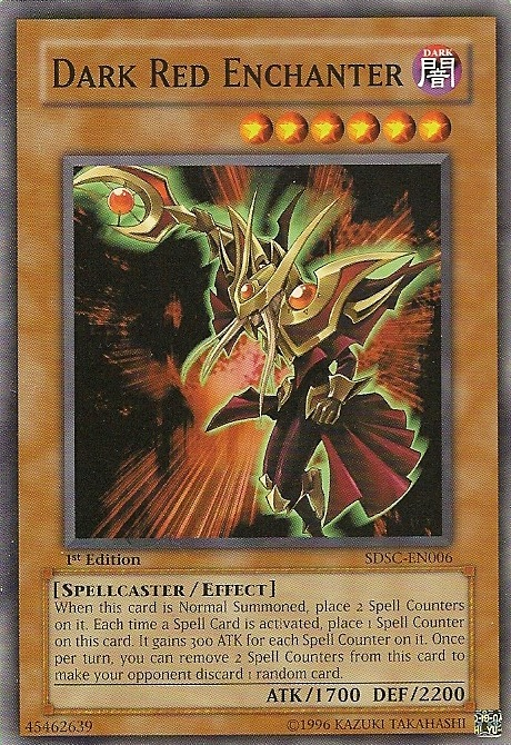 Dark Red Enchanter [SDSC-EN006] Common | Odin's Place