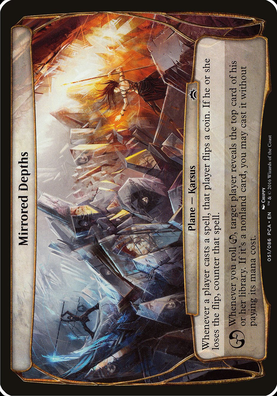 Mirrored Depths (51) (Planes) [Planechase Anthology Planes] | Odin's Place