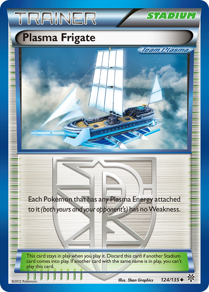 Plasma Frigate (124/135) [Black & White: Plasma Storm] | Odin's Place