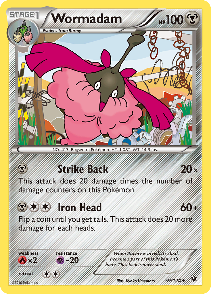 Wormadam (59/124) [XY: Fates Collide] | Odin's Place