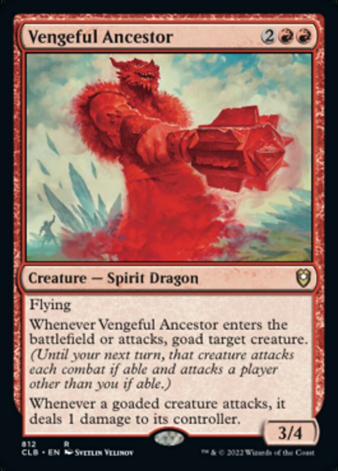 Vengeful Ancestor [Commander Legends: Battle for Baldur's Gate] | Odin's Place