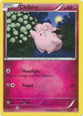 Clefairy (13/30) [XY: Trainer Kit 1 - Wigglytuff] | Odin's Place