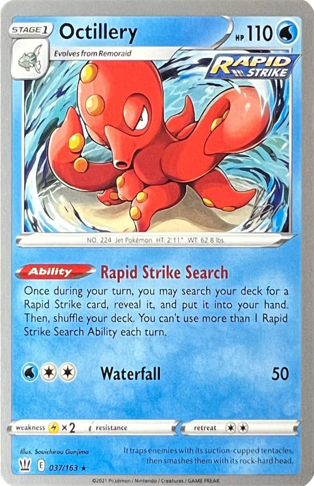 Octillery (037/163) (Cheryl Again - Sebastian Lashmet) [World Championships 2022] | Odin's Place