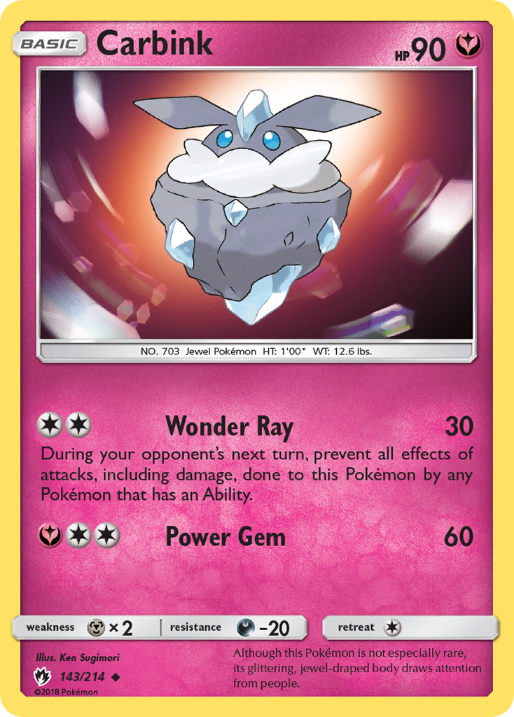 Carbink (143/214) [Sun & Moon: Lost Thunder] | Odin's Place