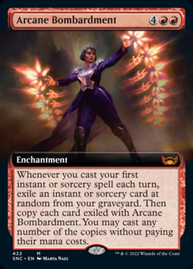Arcane Bombardment (Extended Art) [Streets of New Capenna] | Odin's Place