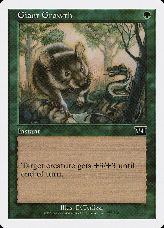 Giant Growth (233) [Classic Sixth Edition] | Odin's Place