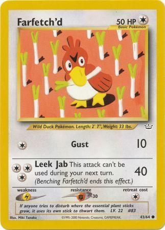 Farfetch'd (43/64) [Neo Revelation Unlimited] | Odin's Place