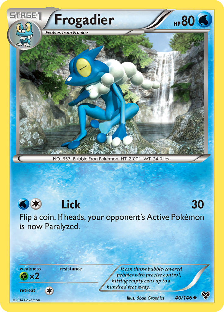 Frogadier (40/146) [XY: Base Set] | Odin's Place