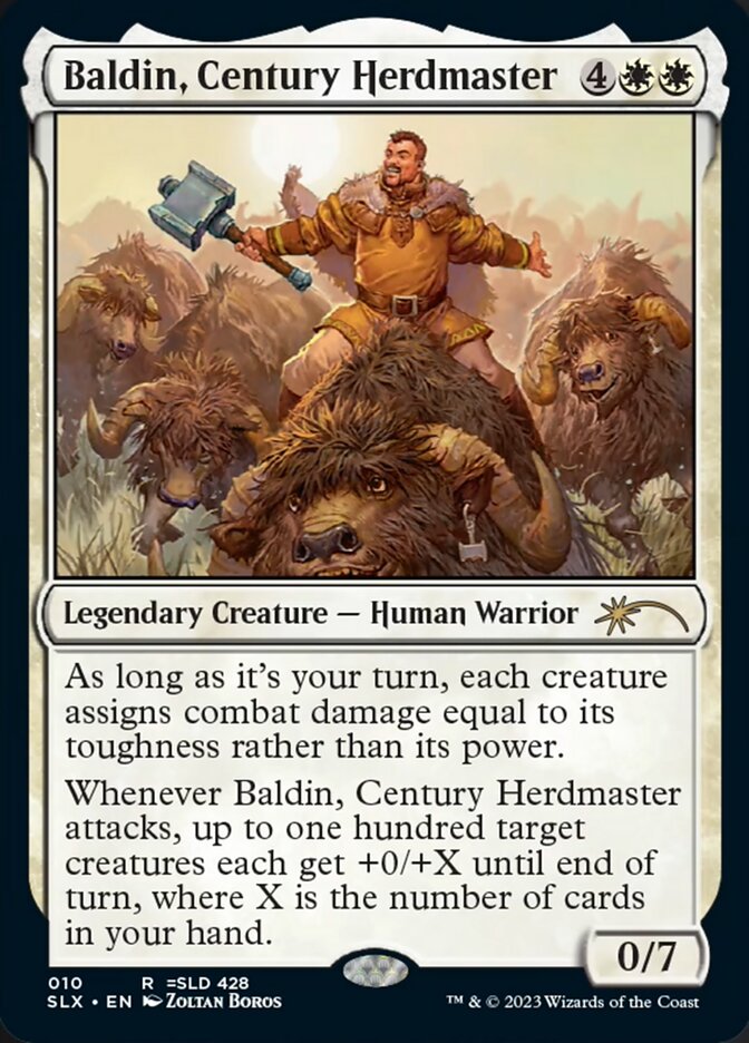 Baldin, Century Herdmaster [Secret Lair: Universes Within] | Odin's Place