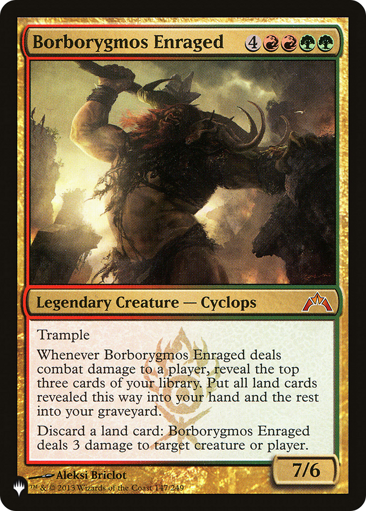 Borborygmos Enraged [The List] | Odin's Place