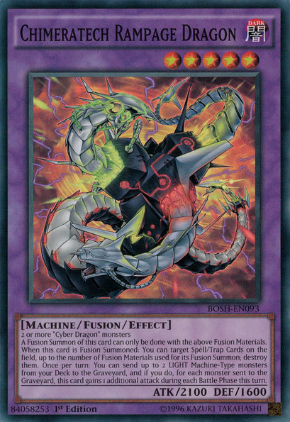 Chimeratech Rampage Dragon [BOSH-EN093] Super Rare | Odin's Place