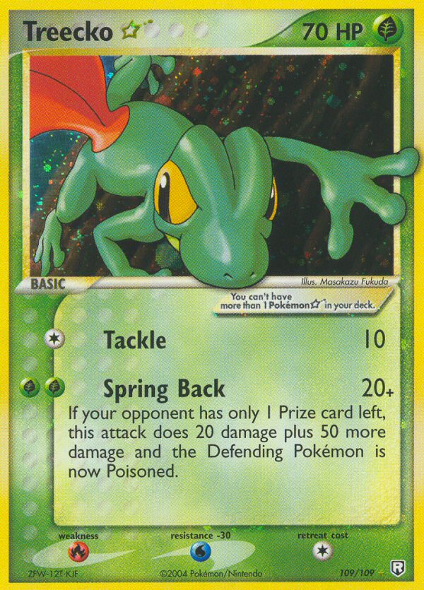 Treecko Star (109/109) [EX: Team Rocket Returns] | Odin's Place