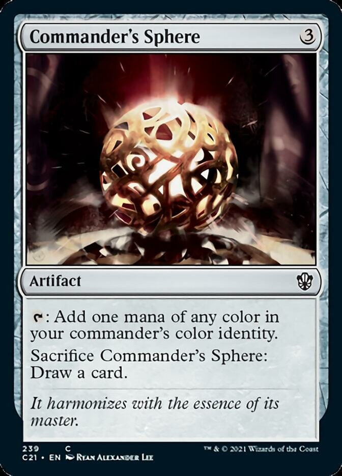 Commander's Sphere [Commander 2021] | Odin's Place