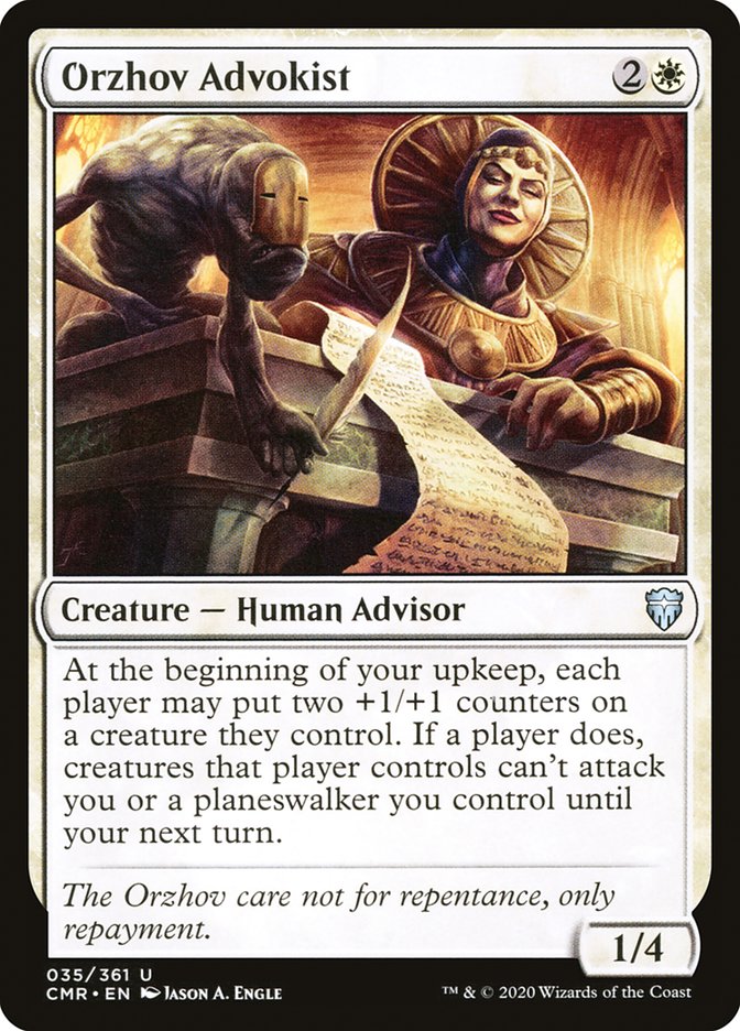 Orzhov Advokist [Commander Legends] | Odin's Place