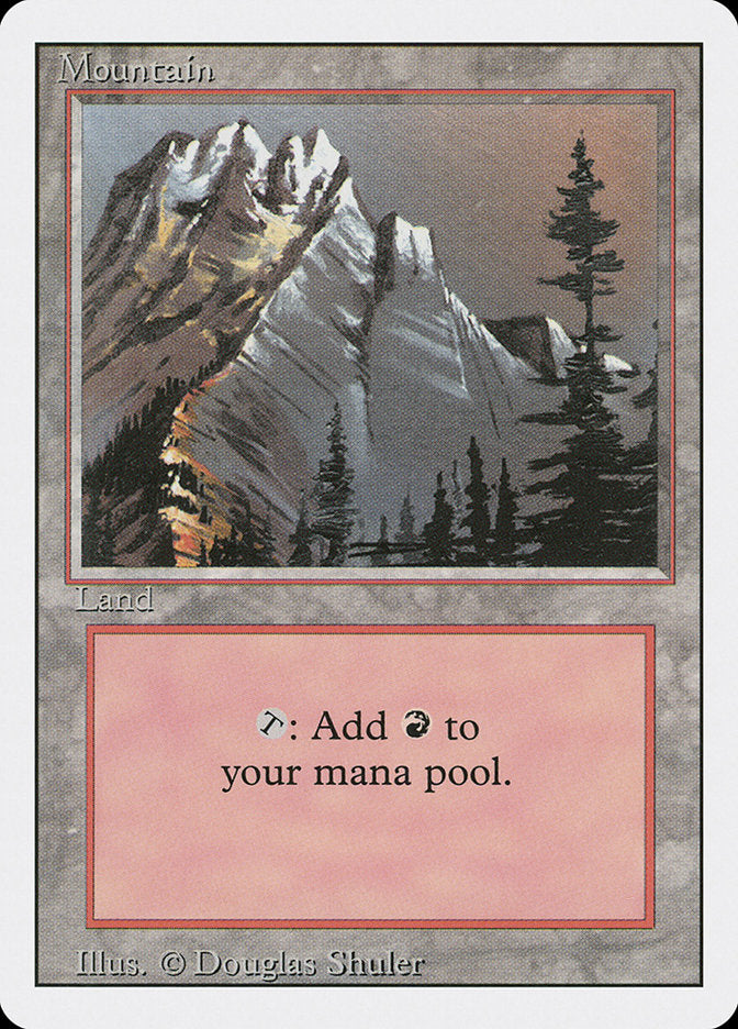 Mountain (Snow Top / Highest Point on Left) [Revised Edition] | Odin's Place
