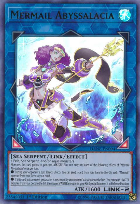 Mermail Abyssalacia [DANE-EN094] Ultra Rare | Odin's Place