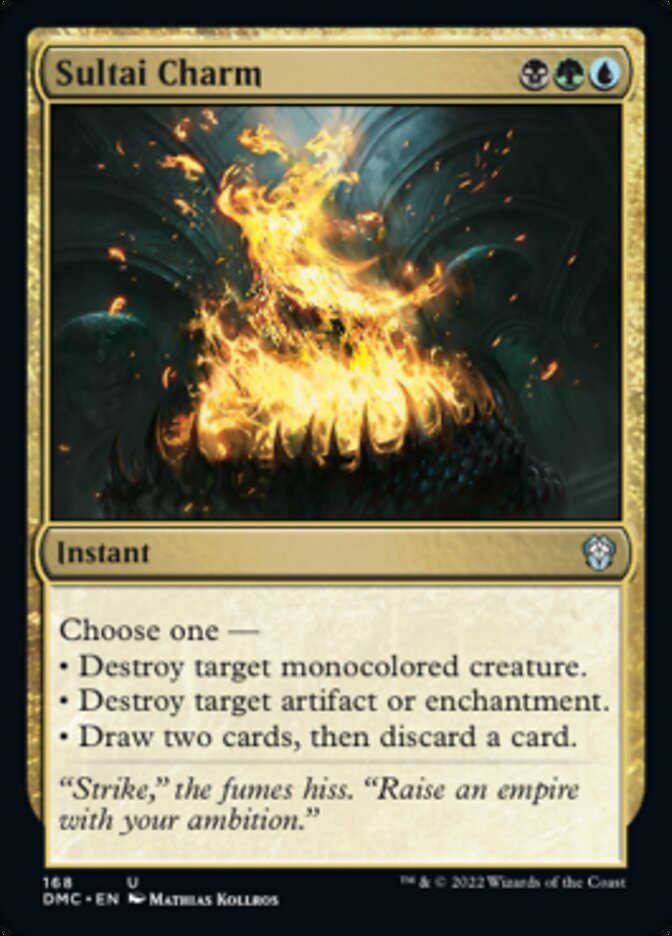 Sultai Charm [Dominaria United Commander] | Odin's Place